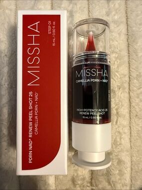 Missha High-Potency Acid 25 Renew Peel Shot — Red